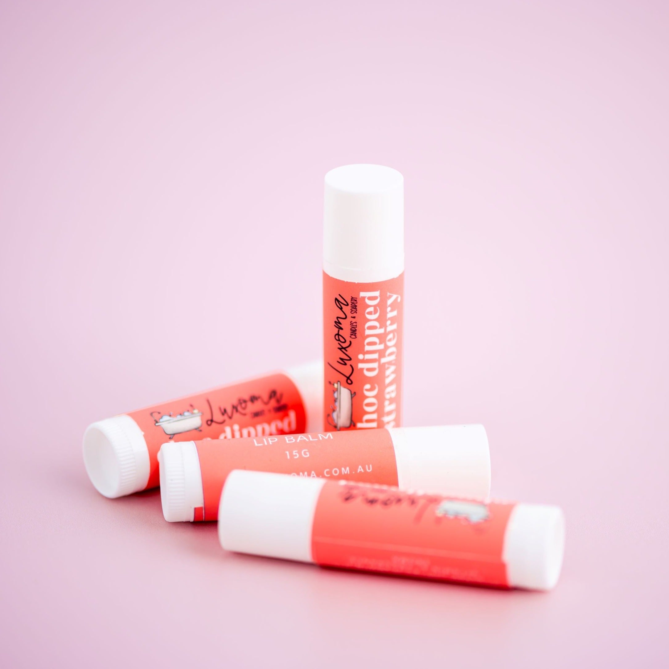 Choc Dipped Strawberry Lip Balm