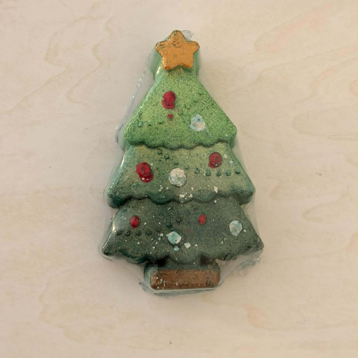 Handmade Christmas Tree Bath Bomb – Luxoma Australia