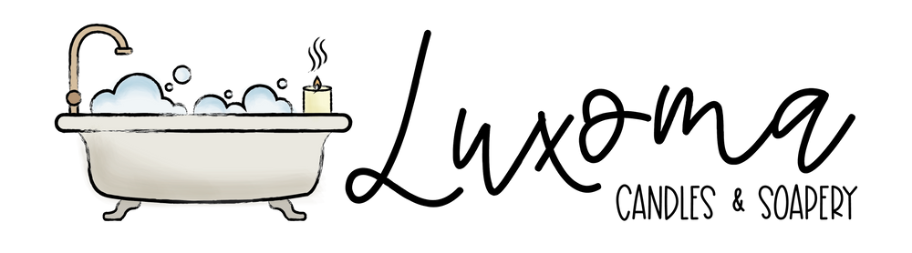 Luxoma Candles and Soapery Logo