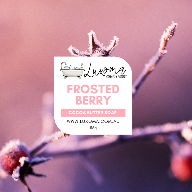 Frosted Berry Handmade Soap