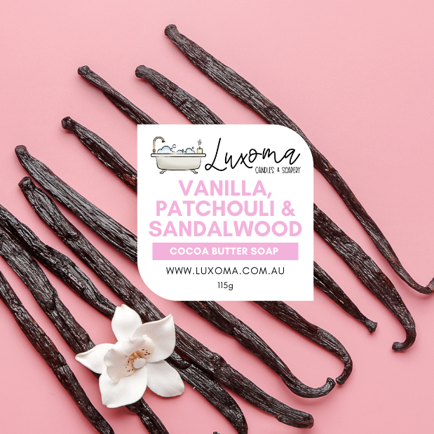 Vanilla Patchouli & Sandalwood Soap