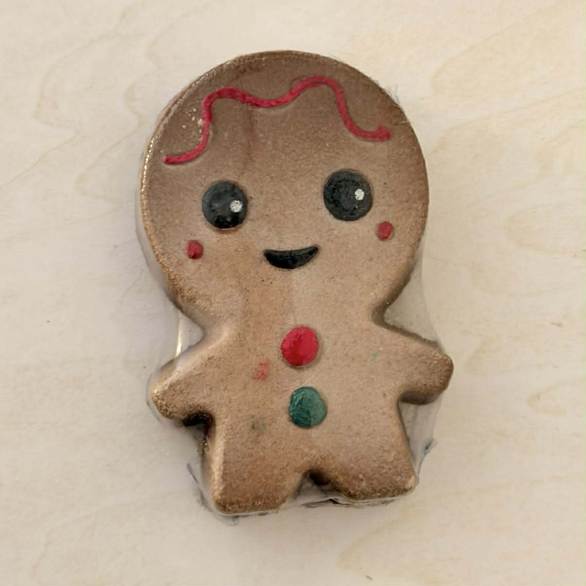 Handmade Gingerbread Man Bath Bomb – Luxoma Australia