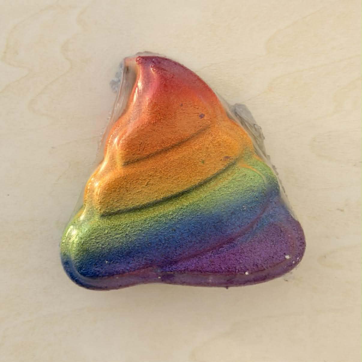 Handmade Rainbow Poo Bath Bomb – Luxoma Australia