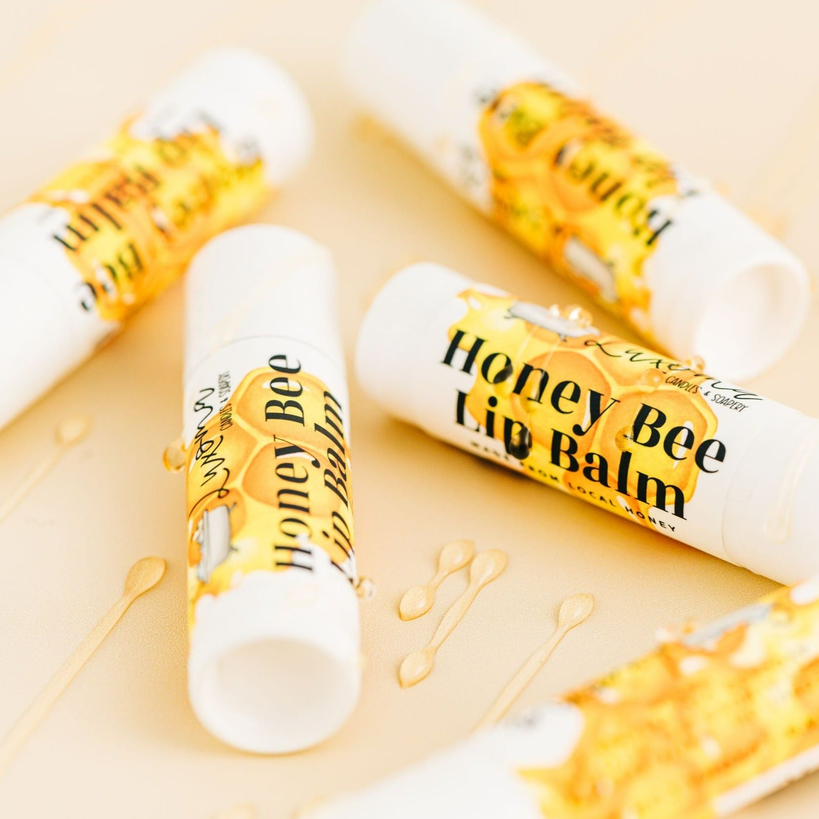 Honey Bee Lip Balms